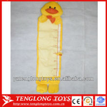 Baby growth duck plush height charts plush measuring charts